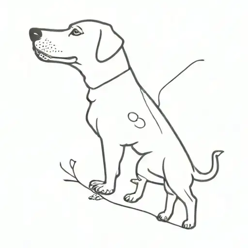 My Dog And My Handle Toghter