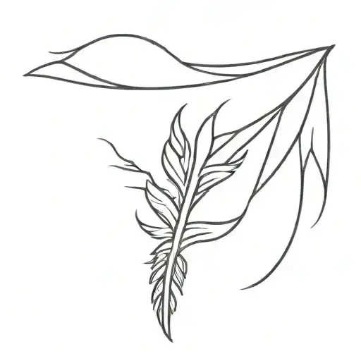 Strength With Feather Joined Together Make Upside