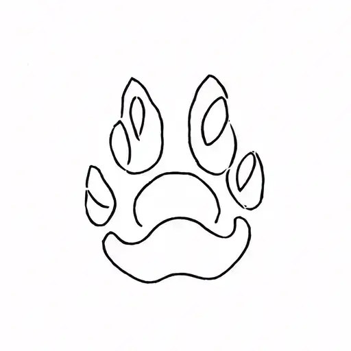 Cat Paw Print