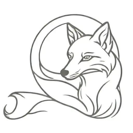 Fox Circle Shape