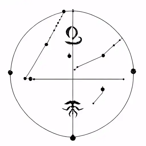 Libra And Scorpio Constellation