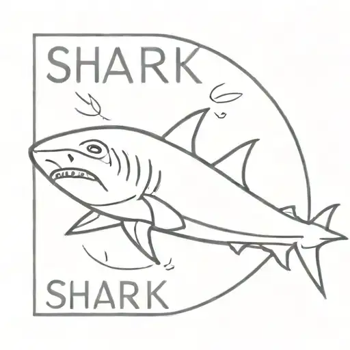 Name As Shark Swimming