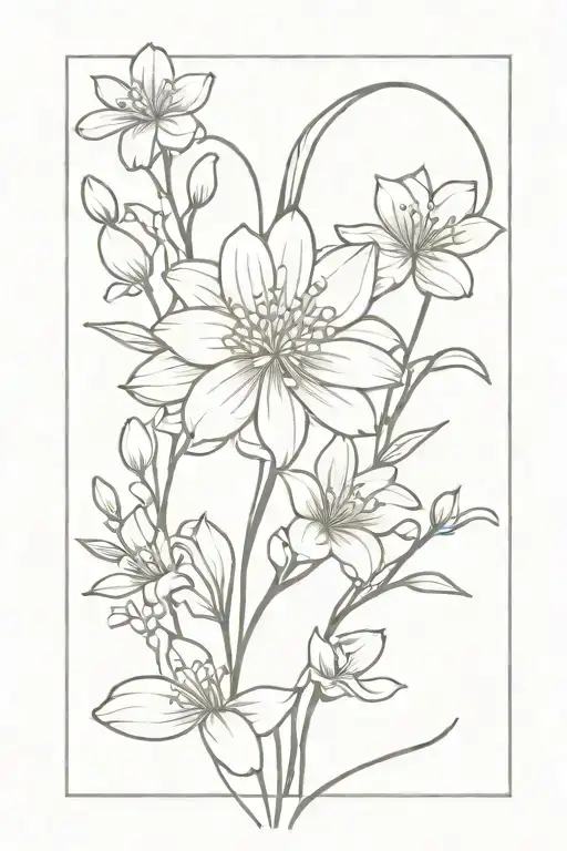 Chrysanthemum And Lily Of The Valley Flower Bouquet