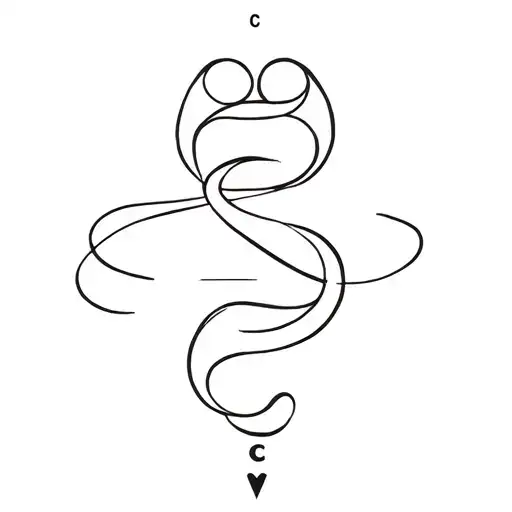 A Tattoo That Represents Venus Symbol And Cuck Chastity Life