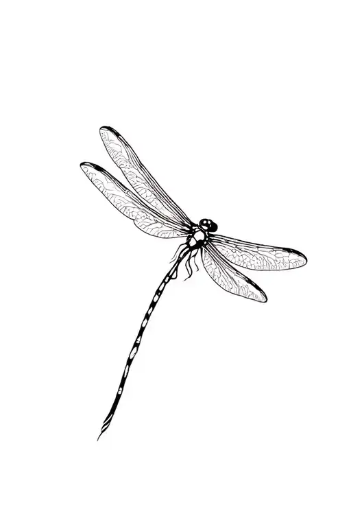 Dragonfly Flying