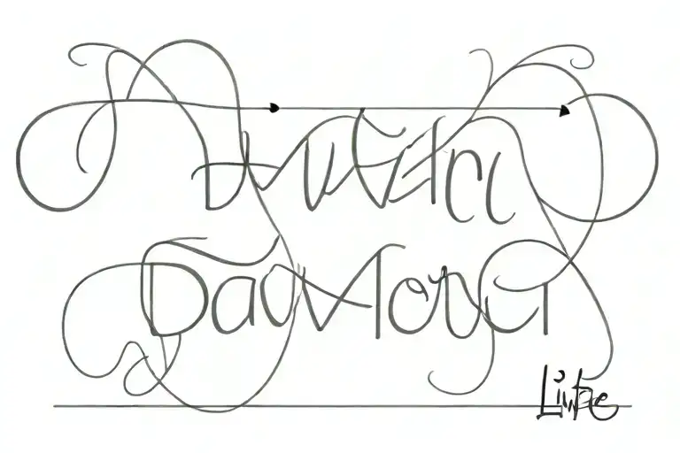 A Life Line With The Name Davion In The Middle