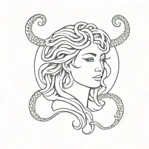 Medusa With Arch And Semicolon Mixed
