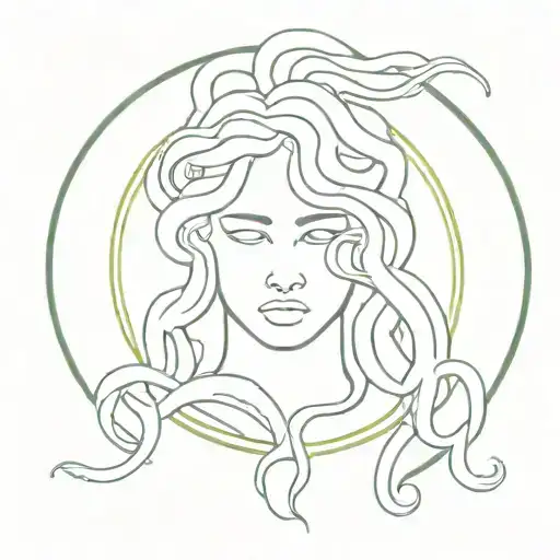 Medusa With Arch And Semicolon