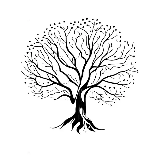 Calm And Strong Tree