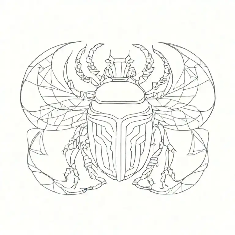 Egyptian Scarab Symbolic