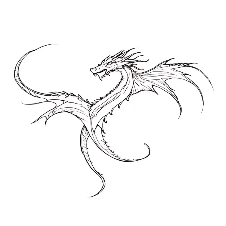 Dragon Flying