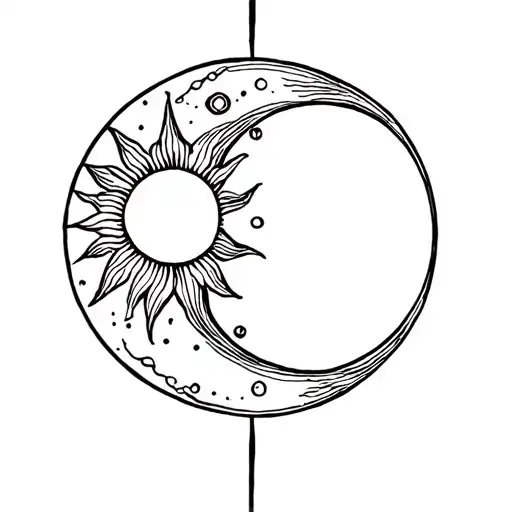 Sun And Moon Duality Beauty Death