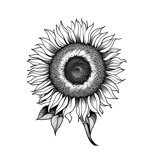 Sunflower Whit Stock