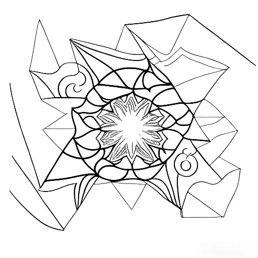 Line Of Small And Unique Stars