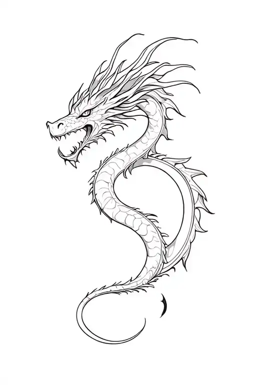 Delicate Female Dragon