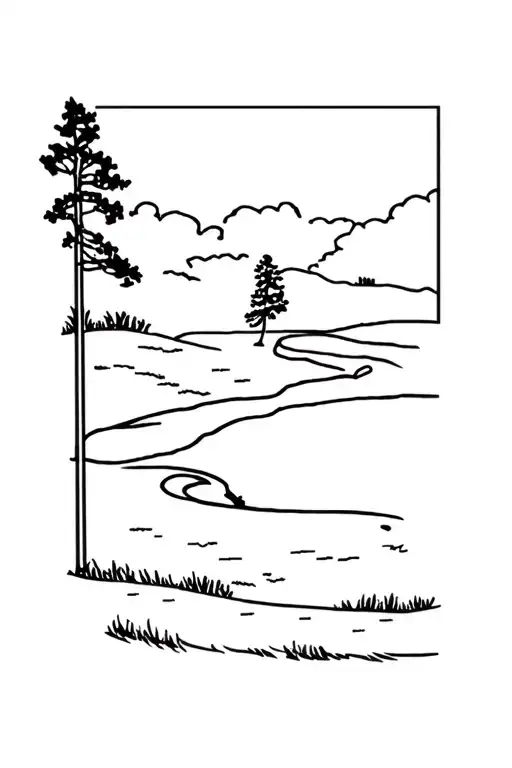 The Masters Golf Course Landscape