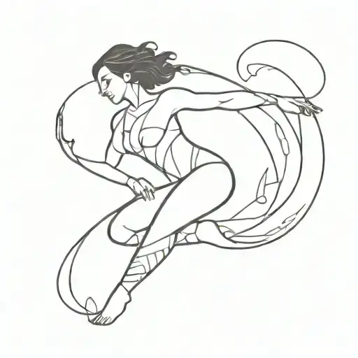 Fire Dancer With The Number 41