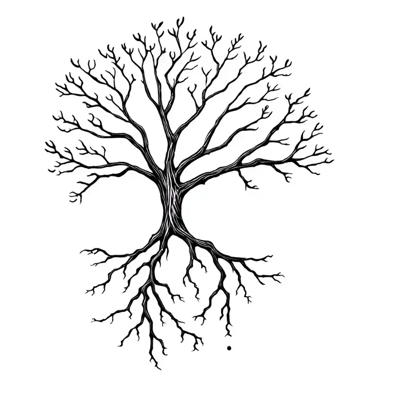 Tree With Roots Shaped Like 171