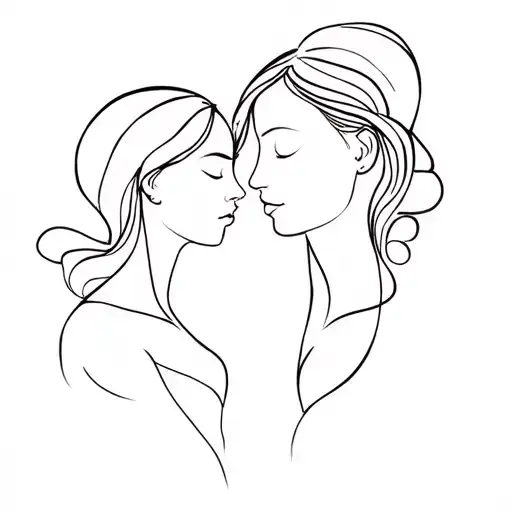 Memory Of Mother Daughter