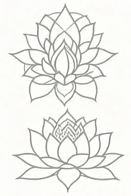 Feminine Spiritual Goddess Lotus Flower Mandala Unalome Rising Sun