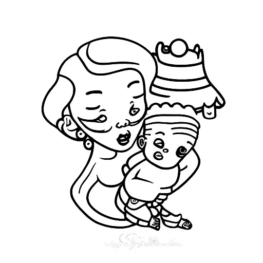 Baby Hipo And His Mum