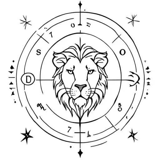 Astrological Sign Lion Forearm