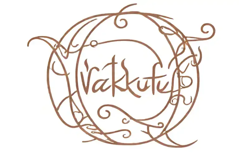 The Word Maktub In Red Ink Tattoo Arabic Text