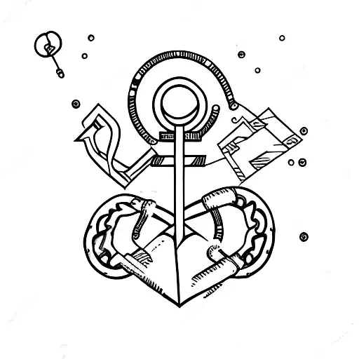 Anchor With Dna Strand