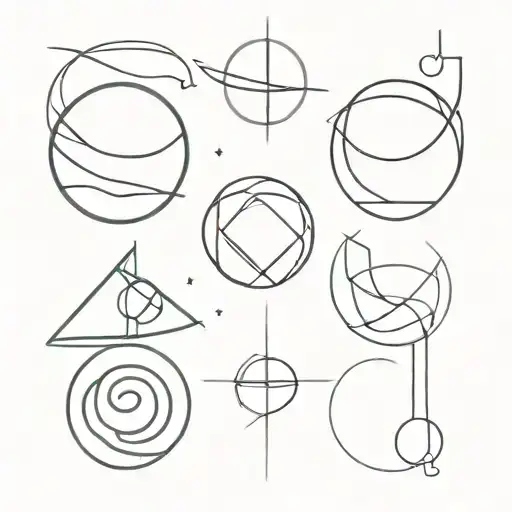 Rune As A Planet And Abstract Planet