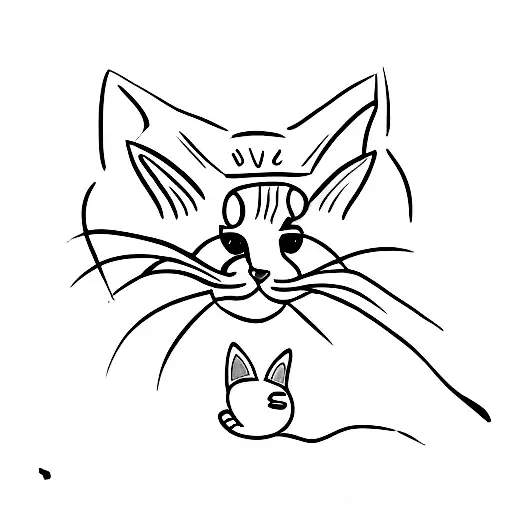 Cat With A Paint Roller