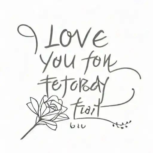 I Love You More Today Than Yesterday But Not As Much As Tomorrow