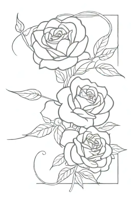 Honeysuckle And Rose Intertwined