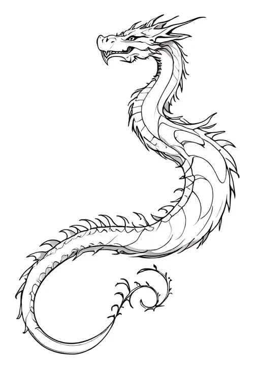 Gentle Dragon Falcor