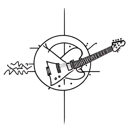 To Be A Rock And Not To Roll Symbol Combined