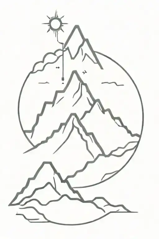 Mountain And Sagittarius