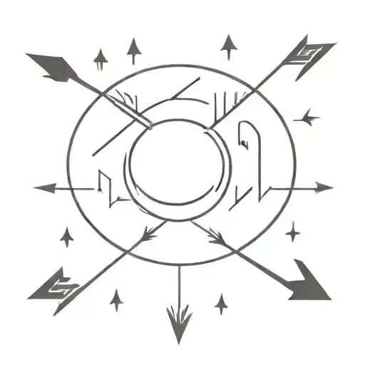 Circle Made Up Of Arrows