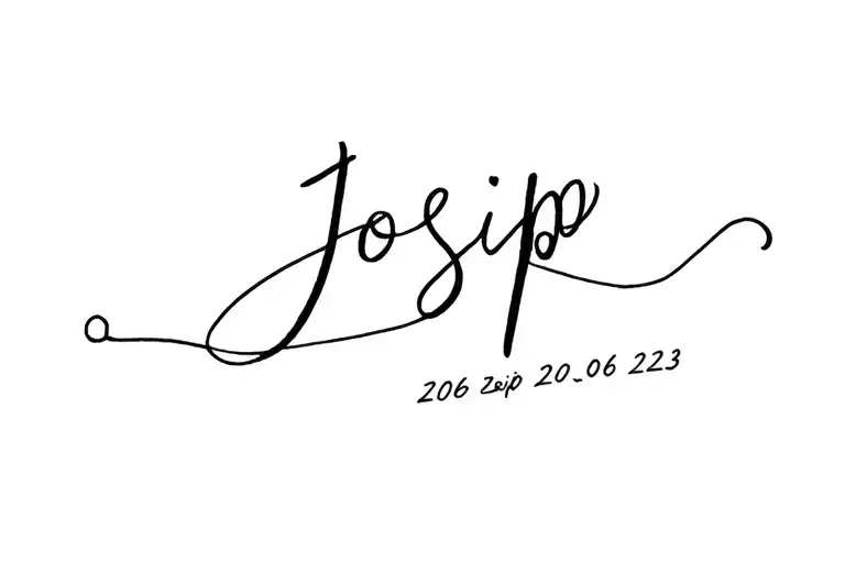 Name Josip And Date 20 06 23