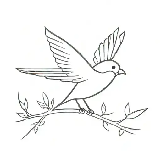 Bird Flying