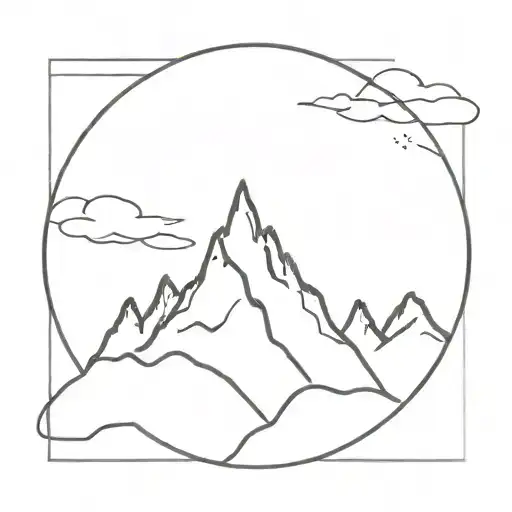 Mountain With Coordinates