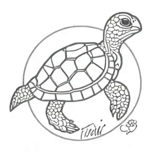 Word Cococula That Is Written In A Form Of A Tortuga