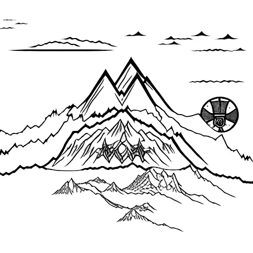 Mountain Lord Of The Rings Map