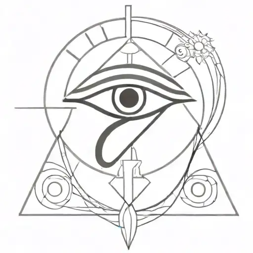 Eye Of Ra And The Sun