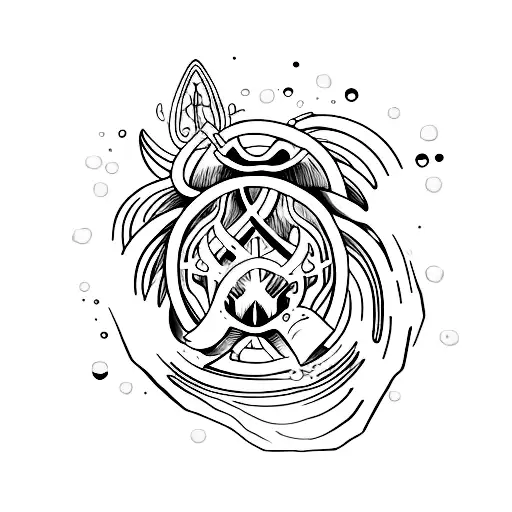 Black Heart With Some Special Effect On The Outside