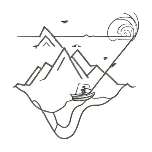 Mountains And Fishing