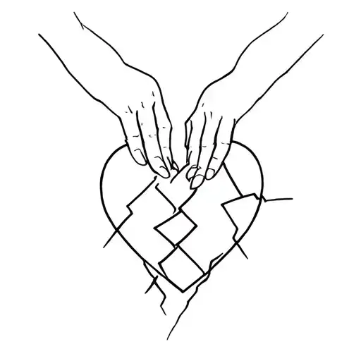 It Is The Ends Of My Broken Heart That Hurt When We Touch It We Stay There