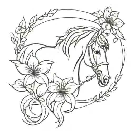 Horse Show Flowers