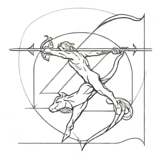 Sagittarius With Leviathan Cross