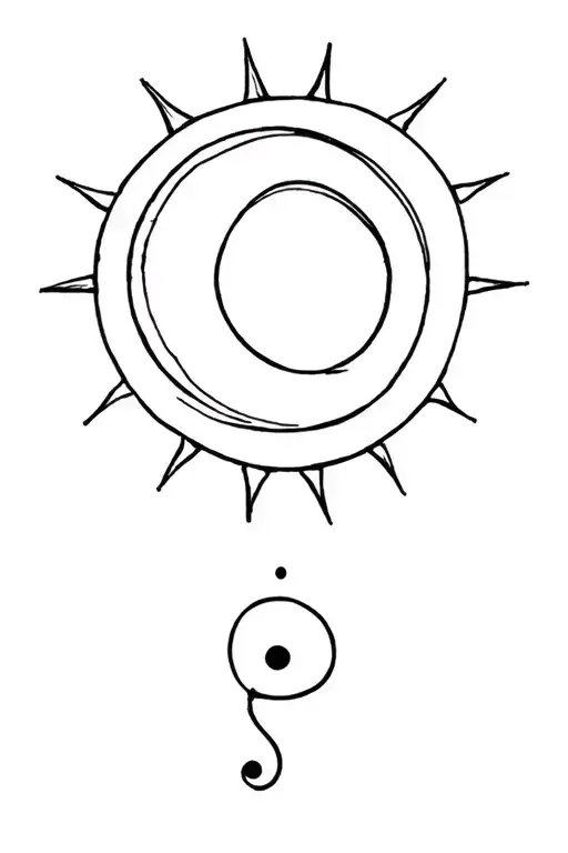 Semicolon Sun And Moon