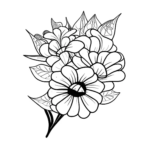 Creeper Plant With Flowers