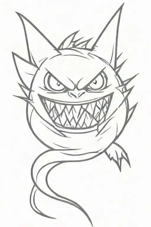 Gengar Ghastly Haunter Evil